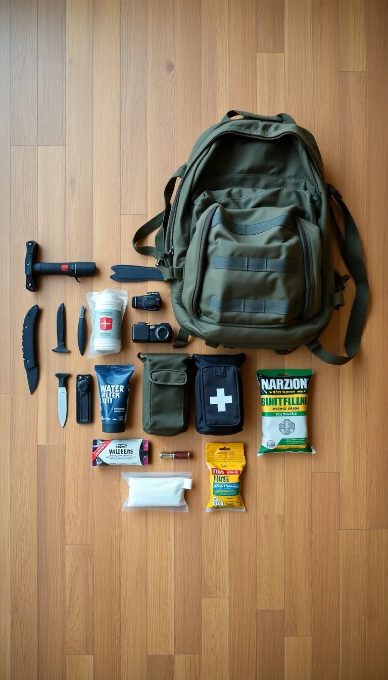 Bug out bag packing video